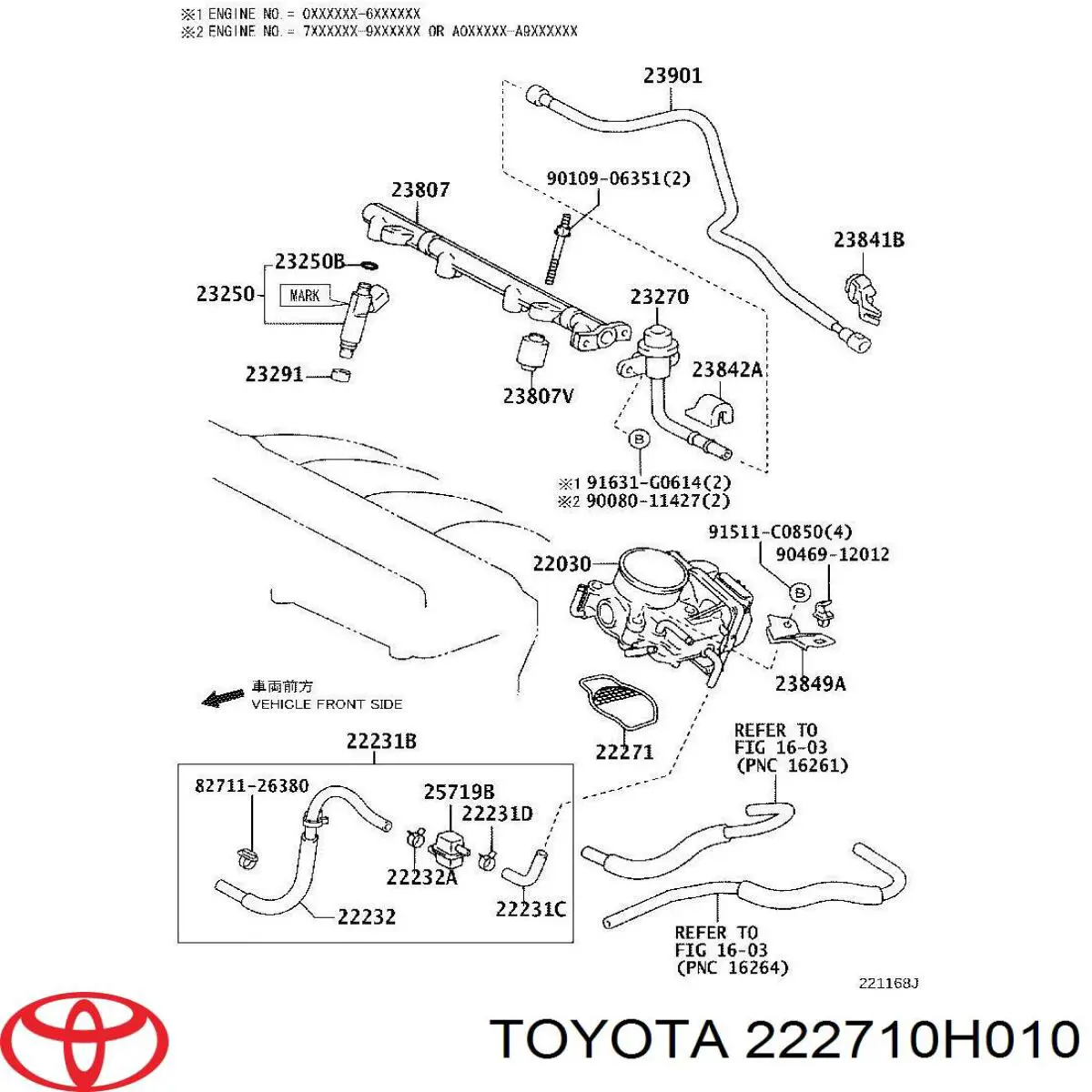  Toyota 222710H010 ціна, від 1.27 USD