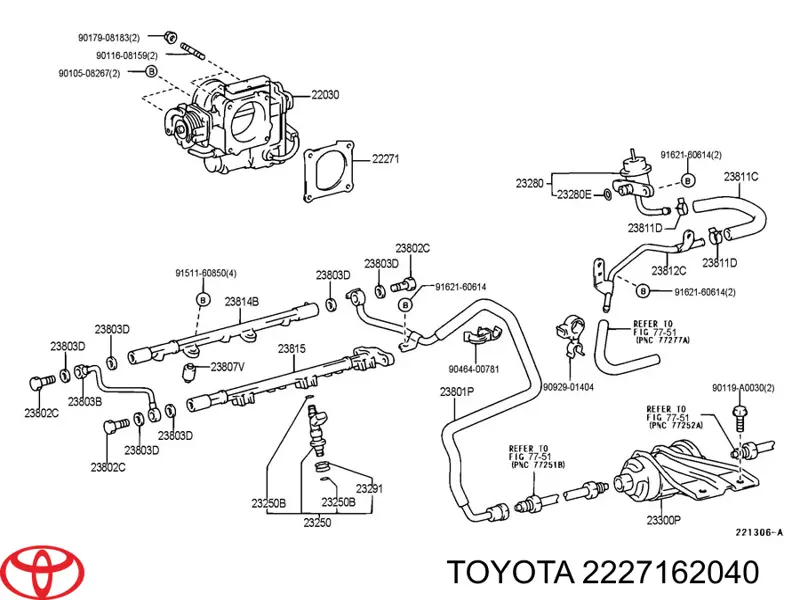  Toyota 2227162040 ціна, від 4.71 USD