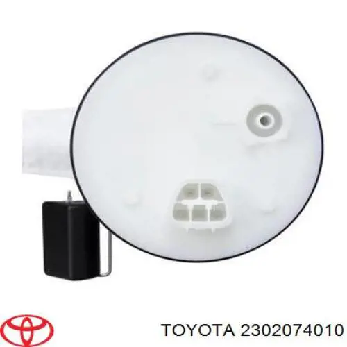Регулятор тиску палива 2302074010 Toyota