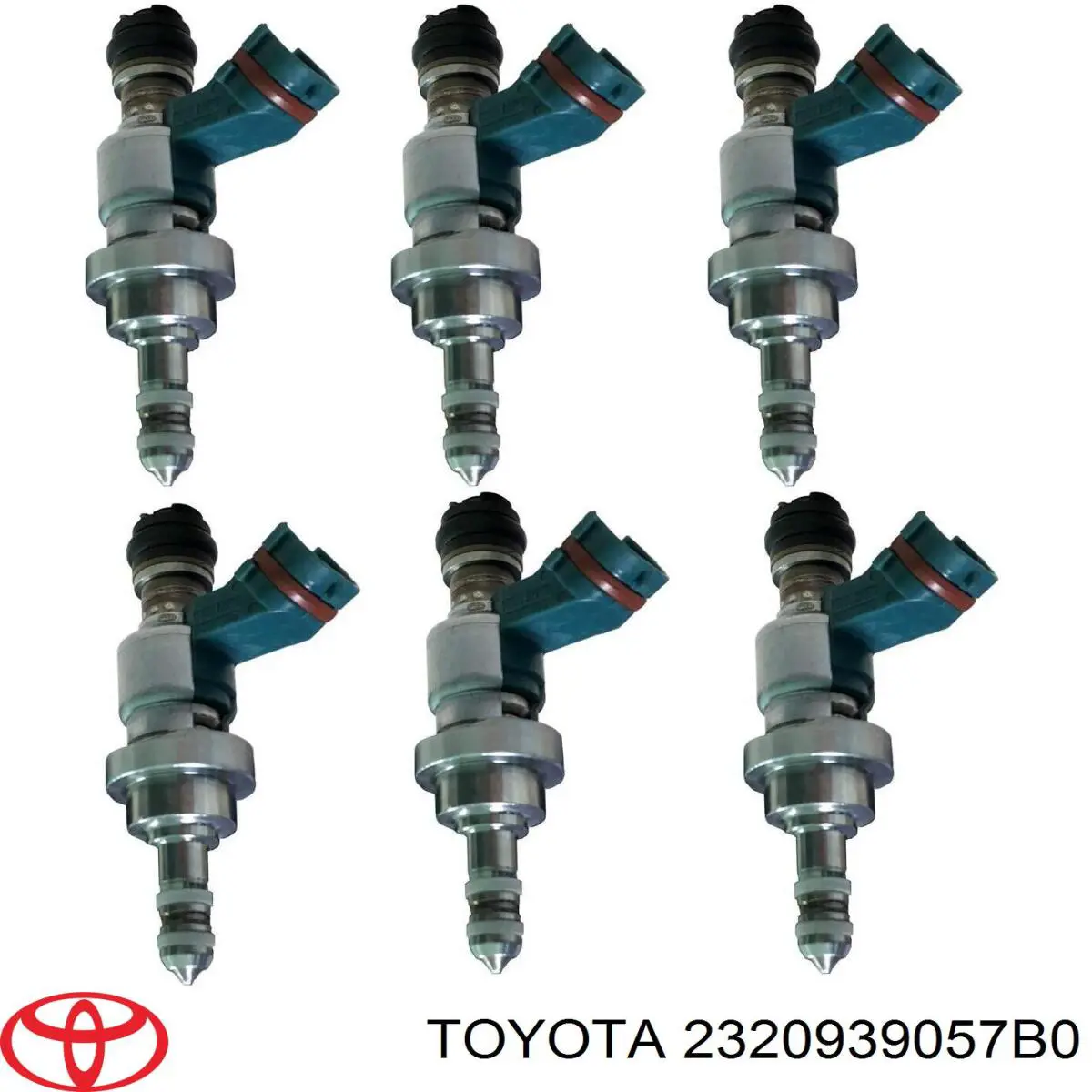 Форсунка паливна Toyota 2320939057B0 ціна, від 54.48 USD