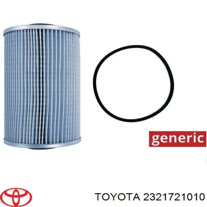 Купити 2321721010 Toyota Фільтр-відстійник палива грубої очистки