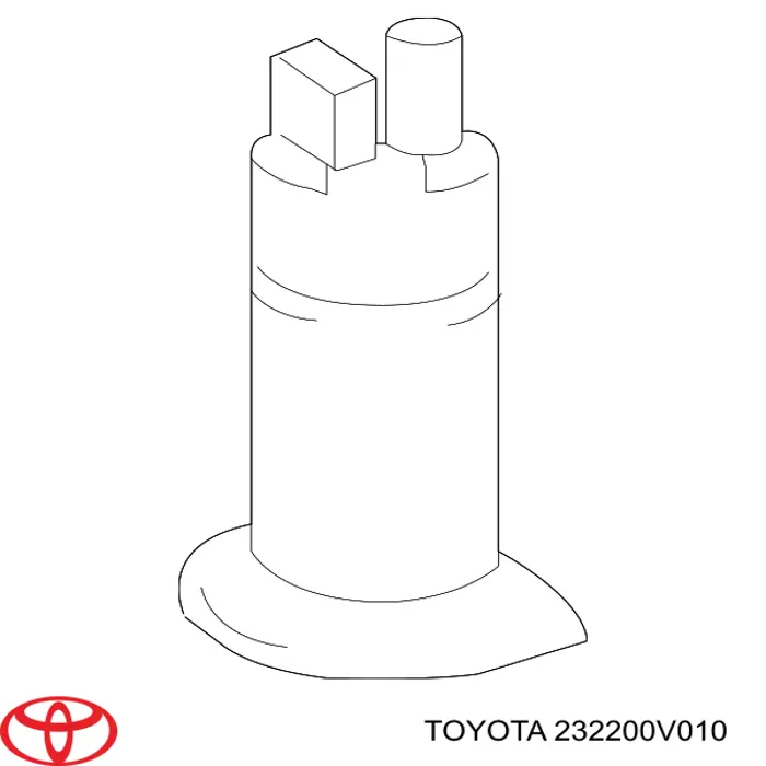 Елемент-турбінка паливного насосу TOYOTA 232200V010