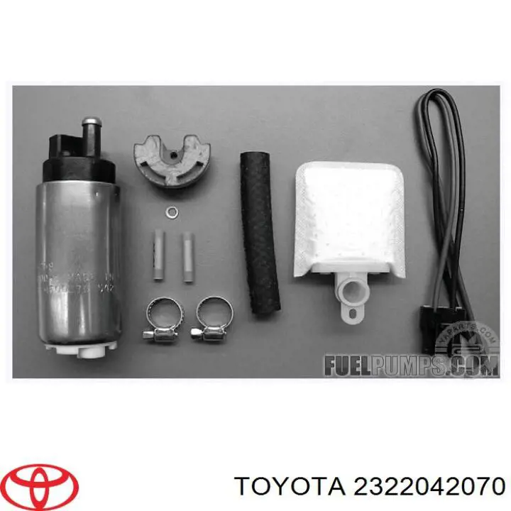 2322042070 Toyota елемент-турбінка паливного насосу
