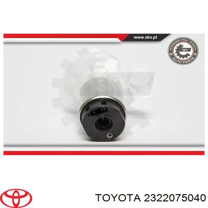 Елемент-турбінка паливного насосу 2322075040 Toyota