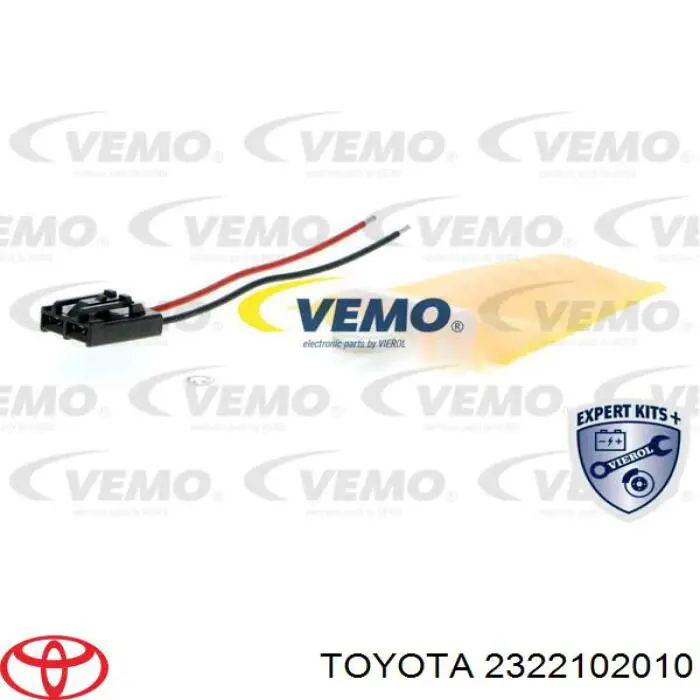 Купити 2322102010 Toyota Елемент-турбінка паливного насосу