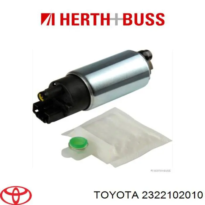 2322102010 Toyota елемент-турбінка паливного насосу