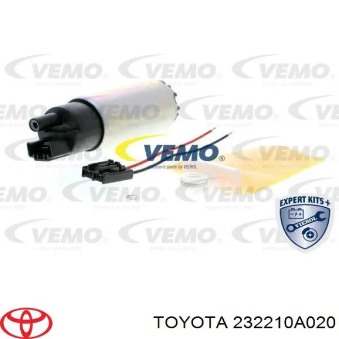 Паливний насос електричний, занурювальний Toyota 232210A020 ціна, від 63.33 USD