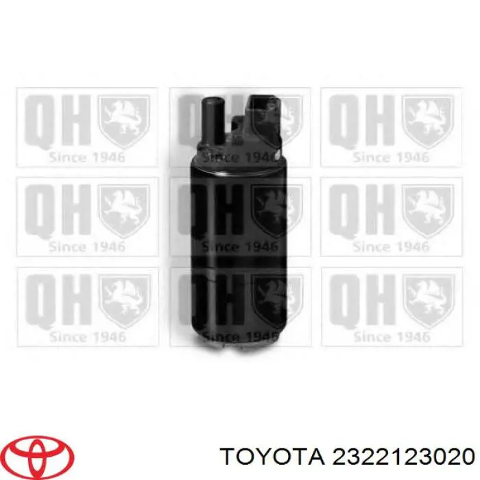 Елемент-турбінка паливного насосу Toyota 2322123020