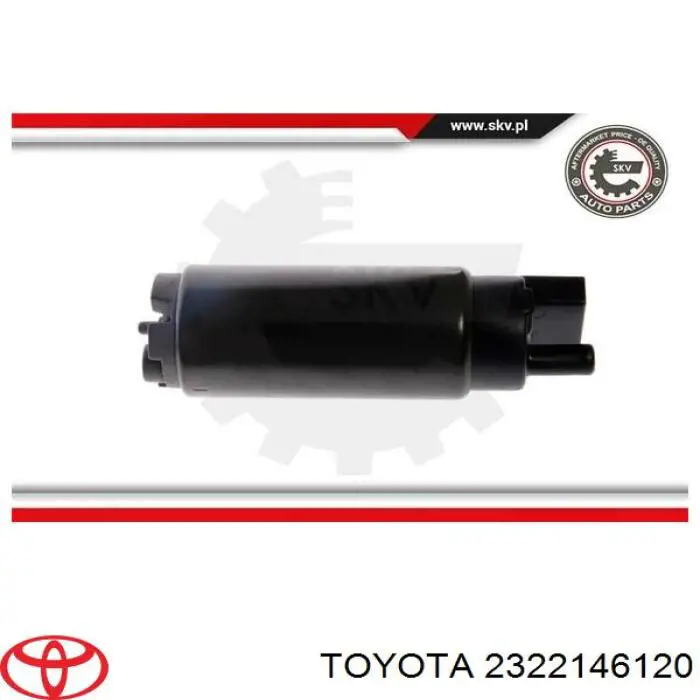 2322146120 Toyota Елемент-турбінка паливного насосу