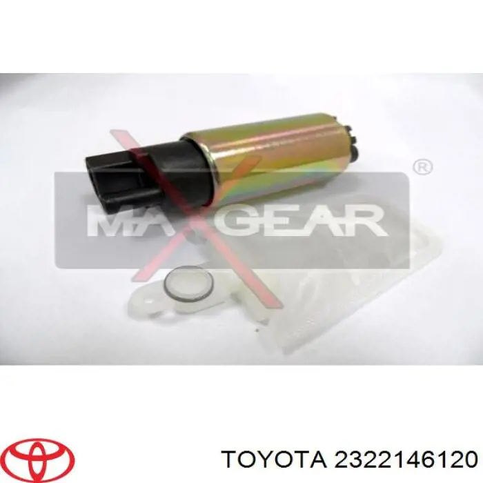 Елемент-турбінка паливного насосу Toyota 2322146120 ціна, від 126.41 USD