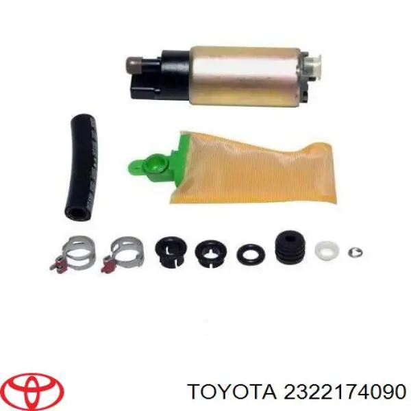 Паливний насос електричний, занурювальний Toyota 2322174090 ціна, від 95.02 USD