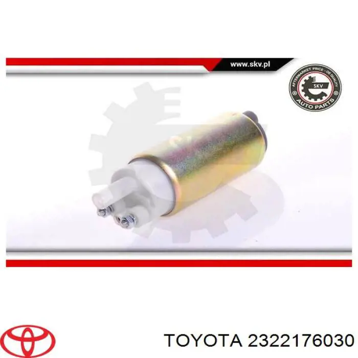 Елемент-турбінка паливного насосу Toyota 2322176030 ціна, від 18.85 USD