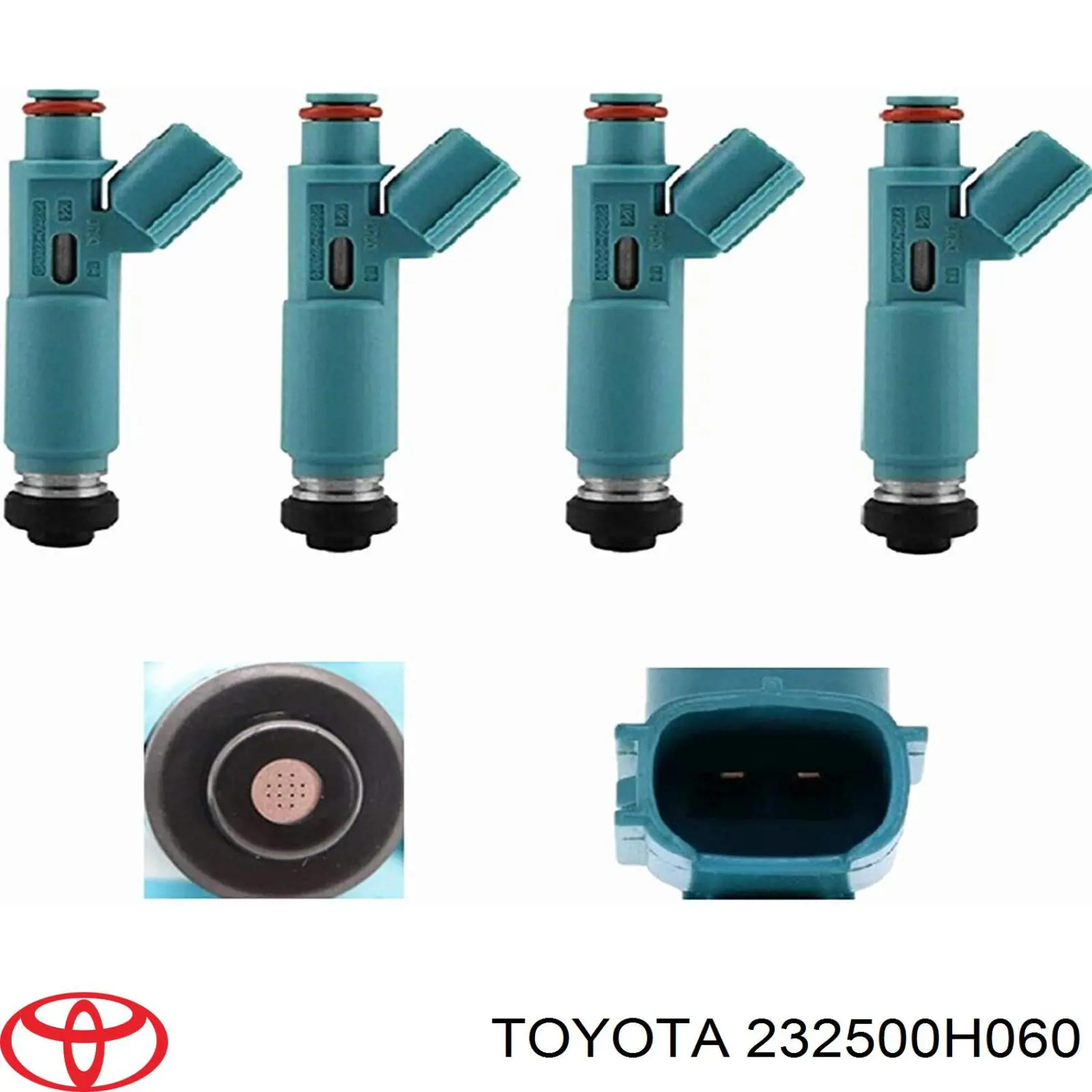 Форсунка паливна Toyota 232500H060 ціна, від 42.23 USD
