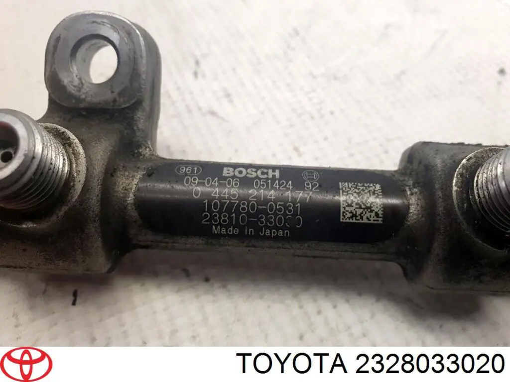 Клапан регулювання тиску, редукційний клапан ПНВТ 2328033020 Toyota