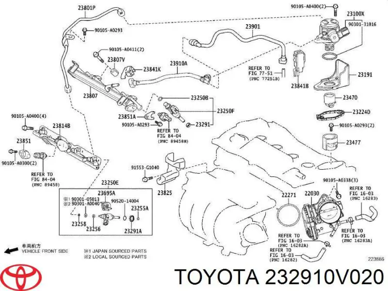  232910V020 Toyota