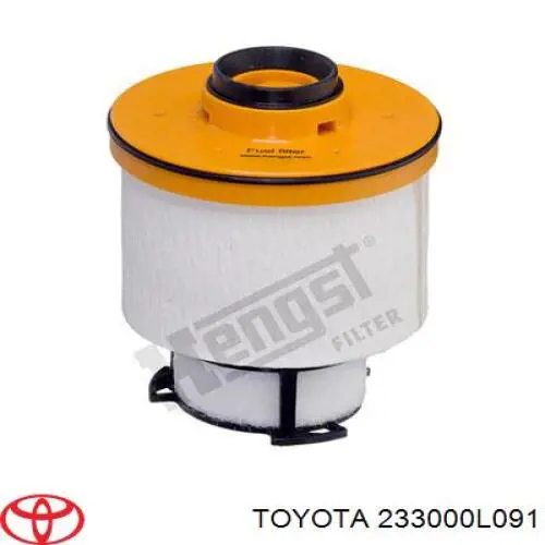 Фільтр тонкого очищення палива Toyota 233000L091 ціна, від 7.48 USD