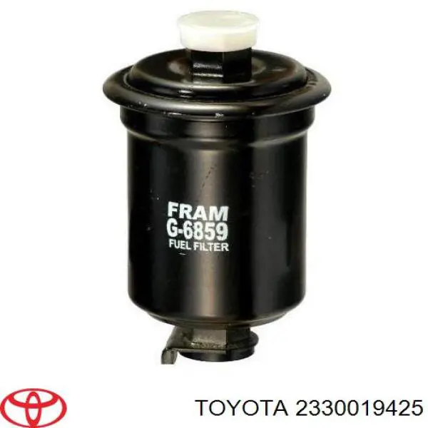 Фільтр тонкого очищення палива Toyota 2330019425 ціна, від 11.19 USD