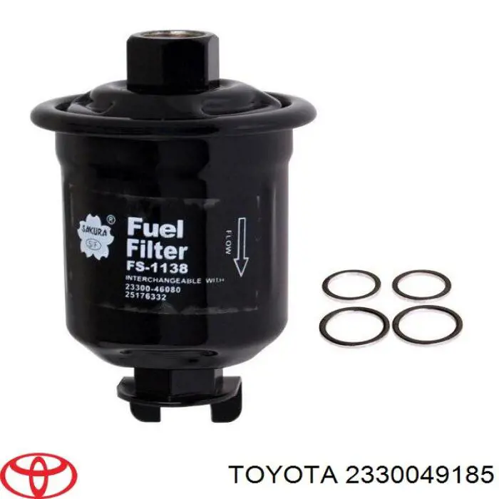 Паливний фільтр 2330049185 Toyota