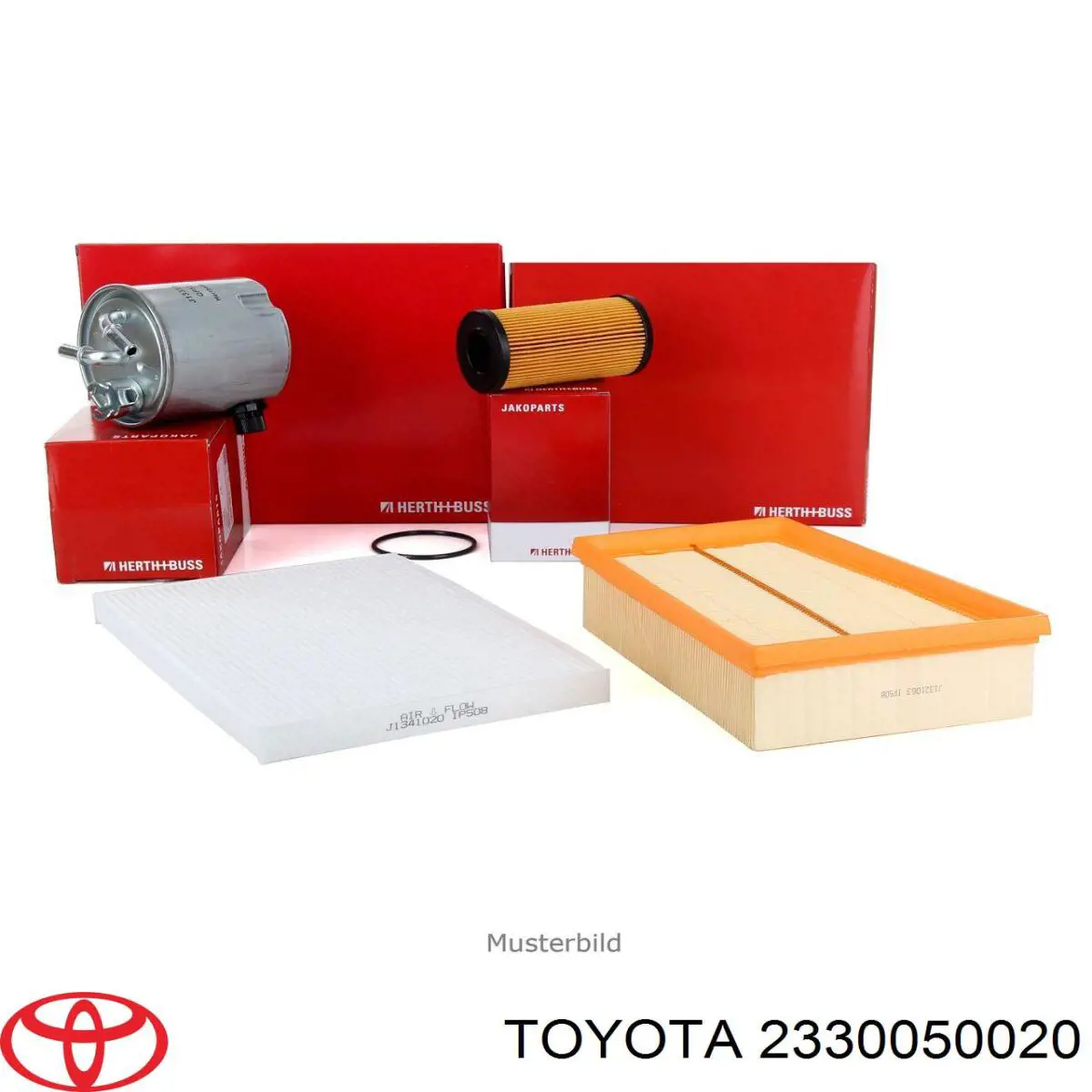 Фільтр тонкого очищення палива Toyota 2330050020 ціна, від 7.10 USD