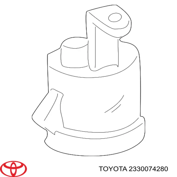 Купити 2330074280 Toyota Фільтр-відстійник палива грубої очистки
