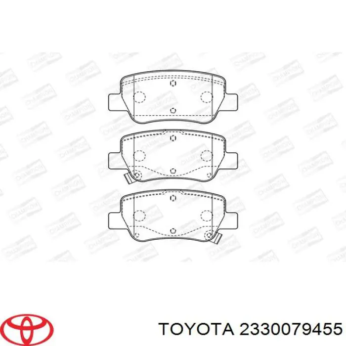 Фільтр тонкого очищення палива Toyota 2330079455 ціна, від 9.65 USD