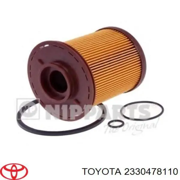 Фільтр тонкого очищення палива Toyota 2330478110 ціна, від 10.23 USD