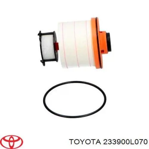 Фільтр тонкого очищення палива Toyota 233900L070 ціна, від 30.02 USD