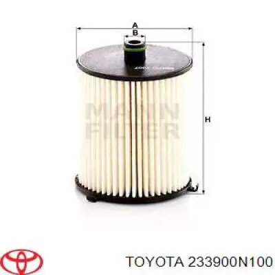 233900N100 Toyota Фільтр палива