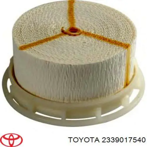 Фільтр тонкого очищення палива Toyota 2339017540 ціна, від 29.01 USD
