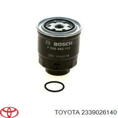Фільтр тонкого очищення палива Toyota 2339026140 ціна, від 7.92 USD