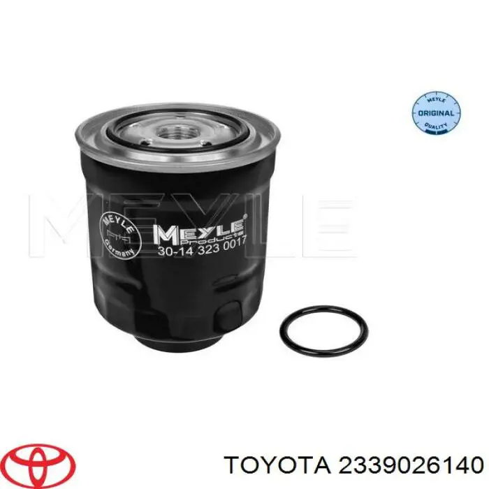 Купити 2339026140 Toyota Фільтр-відстійник палива грубої очистки