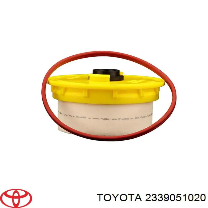 Фільтр тонкого очищення палива Toyota 2339051020 ціна, від 11.03 USD