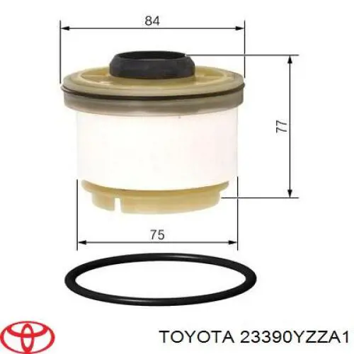 Паливний фільтр 23390YZZA1 Toyota