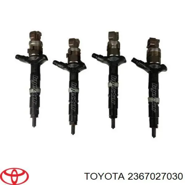 Купити 2367027030 Toyota Форсунка дизельна в зборі, розпилювач + тримач