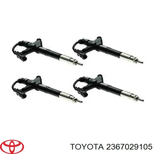 Форсунка паливна Toyota 2367029105 ціна, від 361.88 USD