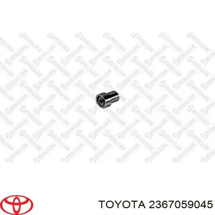 2367059045 Toyota форсунка вприску палива