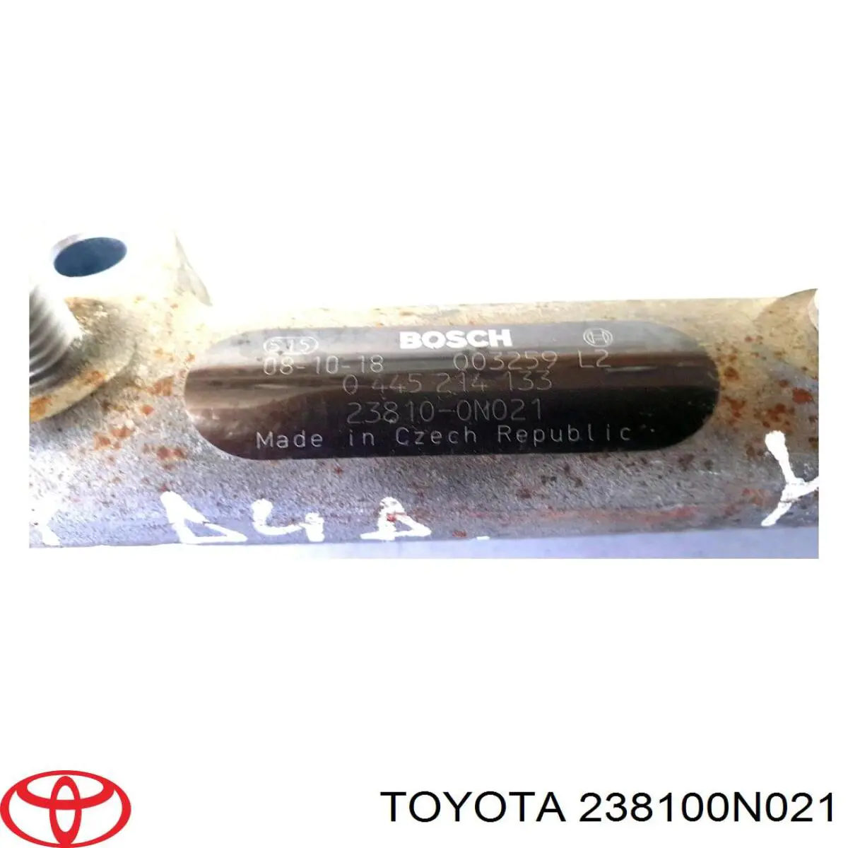 Рампа форсунок системи упорскування палива Toyota 238100N021 ціна, від 126.69 USD