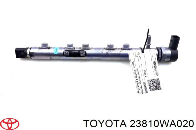 Рампа форсунок системи упорскування палива Toyota 23810WA020 ціна, від 31.88 USD