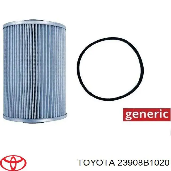 Фільтр тонкого очищення палива Toyota 23908B1020 ціна, від 20.24 USD