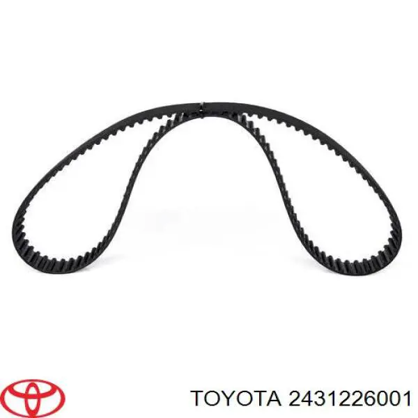 Зубчастий ремінь Toyota 2431226001 ціна, від 690.09 UAH