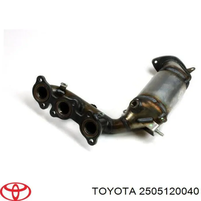Купити 2505120040 Toyota Конвертор-каталізатор, правий