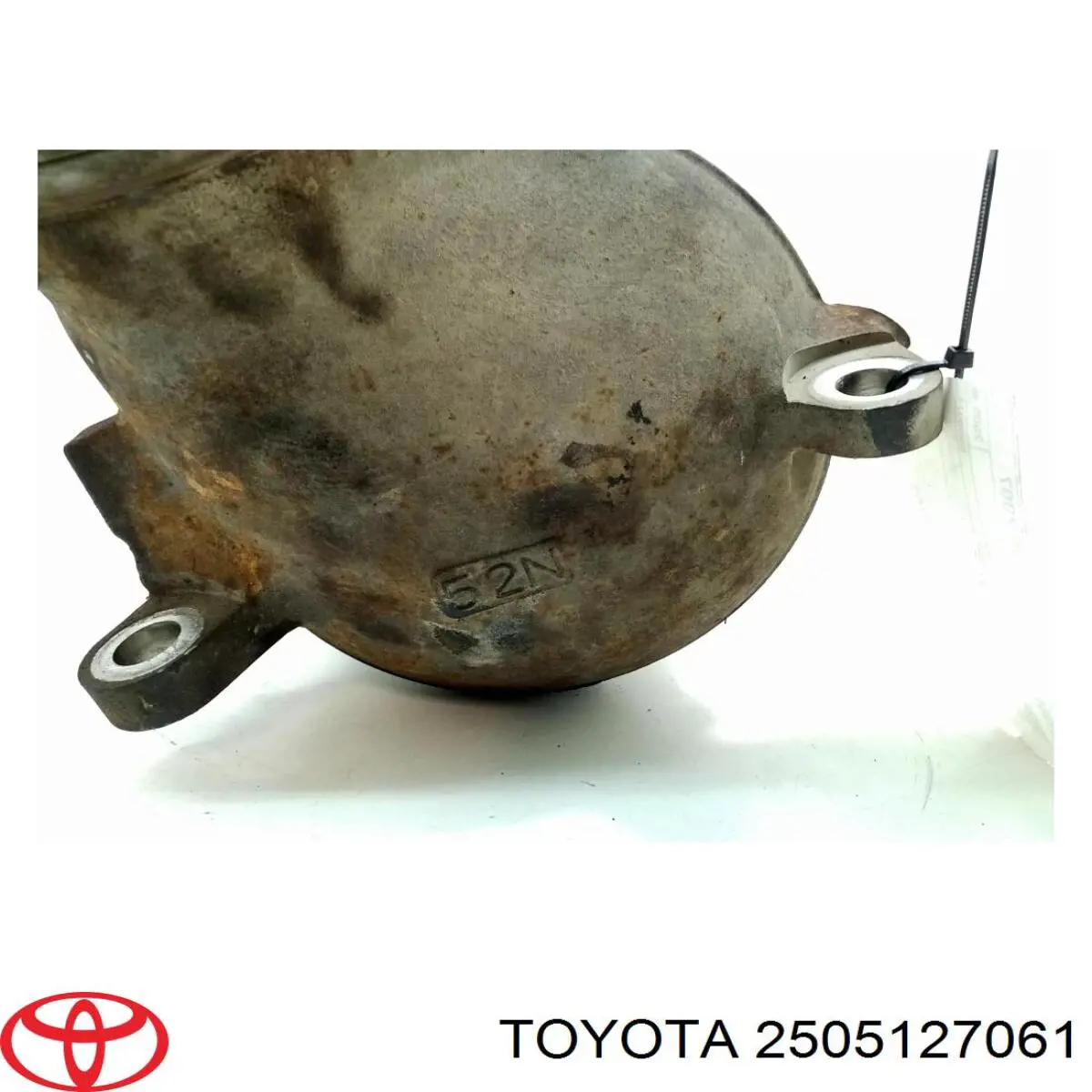 Конвертор-каталізатор (каталітичний нейтралізатор) Toyota 2505127060 ціна, від 126.69 USD
