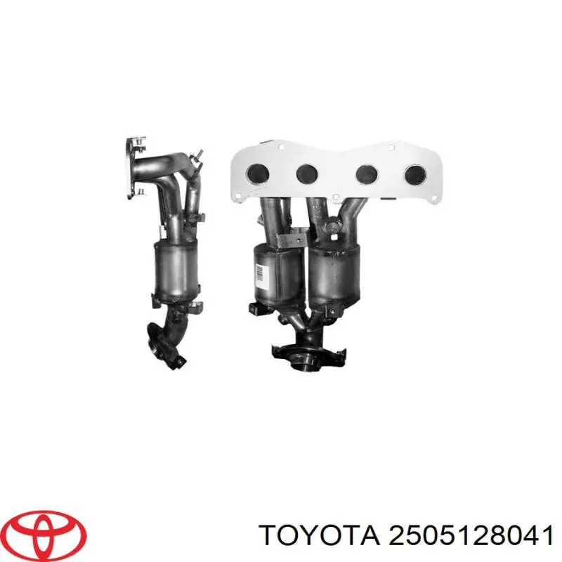 Конвертор-каталізатор (каталітичний нейтралізатор) Toyota 2505128041 ціна, від 264.04 USD