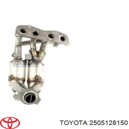 Купити 2505128150 Toyota Перетворювач відпрацьованих газів