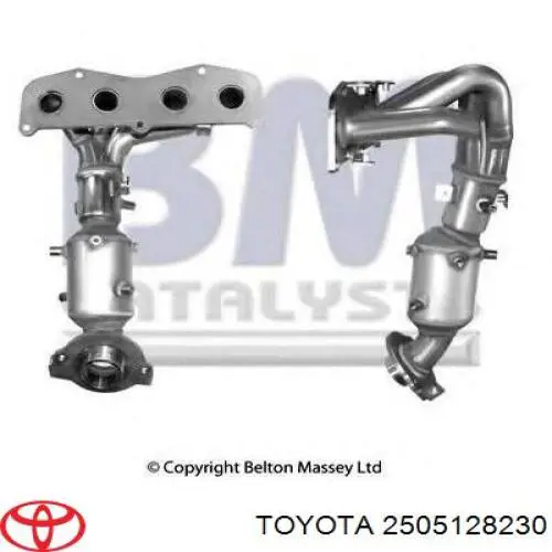 Колектор випускний Toyota RAV4 2 (XA2) (Тойота Рав4)