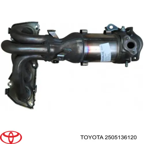 Конвертор-каталізатор (каталітичний нейтралізатор) Toyota 2505136120 ціна, від 253.39 USD