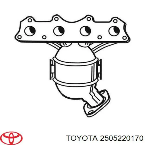  Toyota 2505220170 ціна, від 112.49 USD