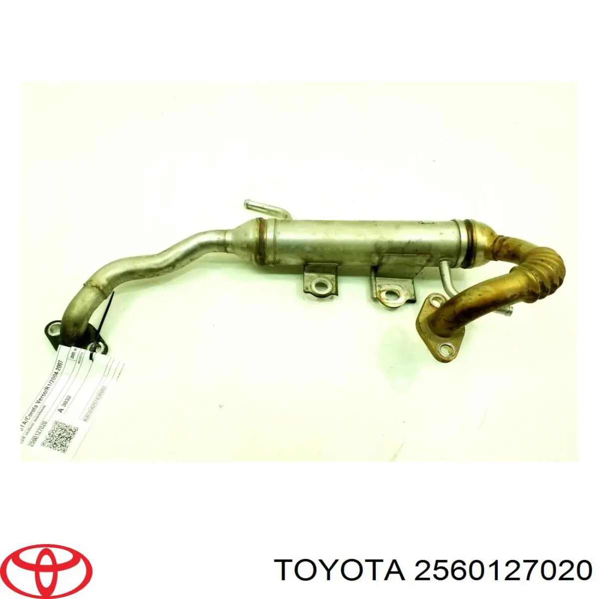 Радіатор системи EGR рециркуляції вихлопних газів Toyota 2560127020 ціна, від 28.30 USD