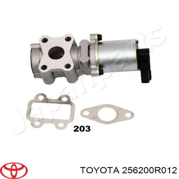Купити 256200R012 Toyota Прилади управління системи рециркуляції