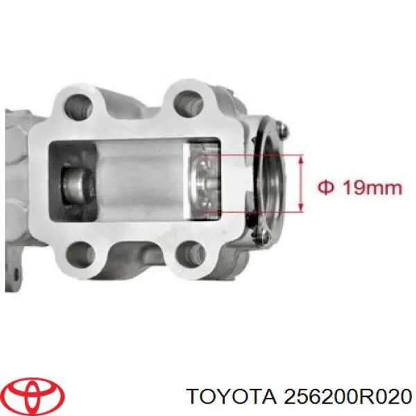256200R020 Toyota клапан egr, рециркуляції газів